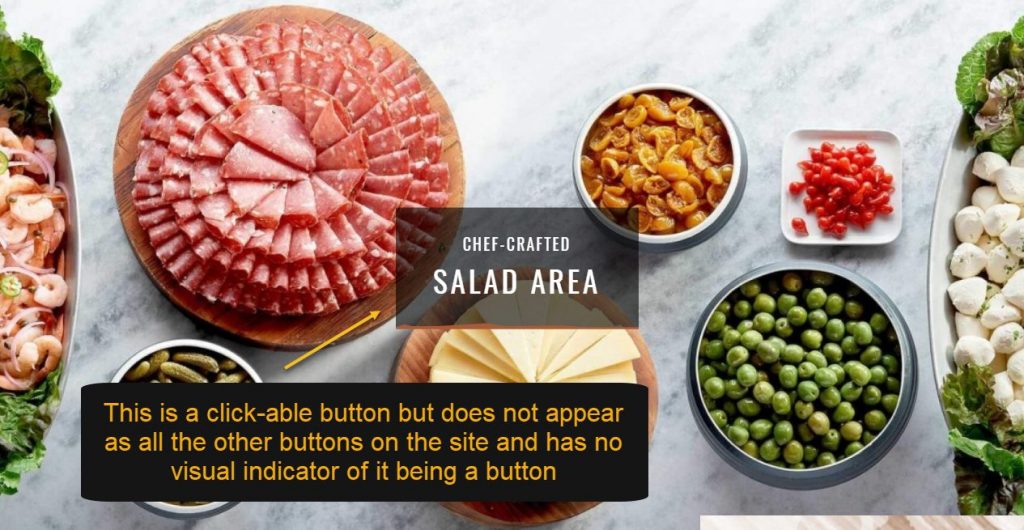 Writing a Heuristic Assessment - Salad Area